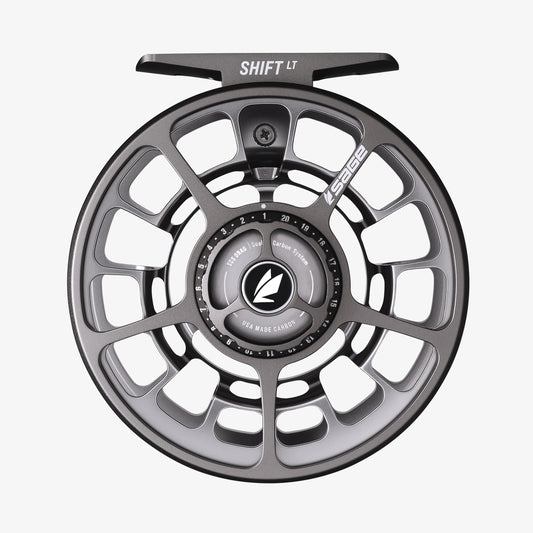 Silver Pine Edition Shift LT reel back view
