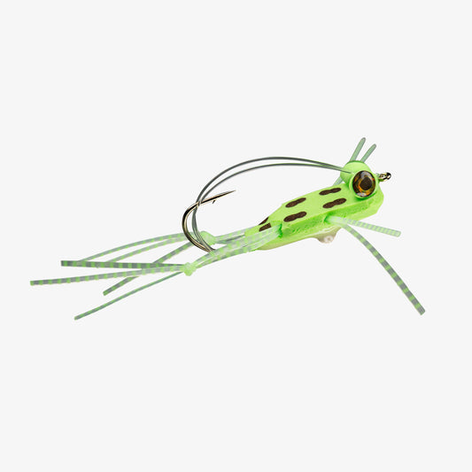 RIO's FoamSliceFrog Chartreuse
