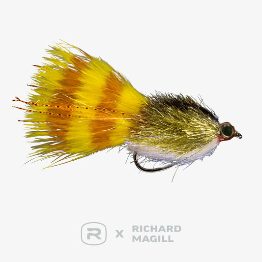 Dripping Gold - Dick's Lysergic Perch Pattern - Streamer