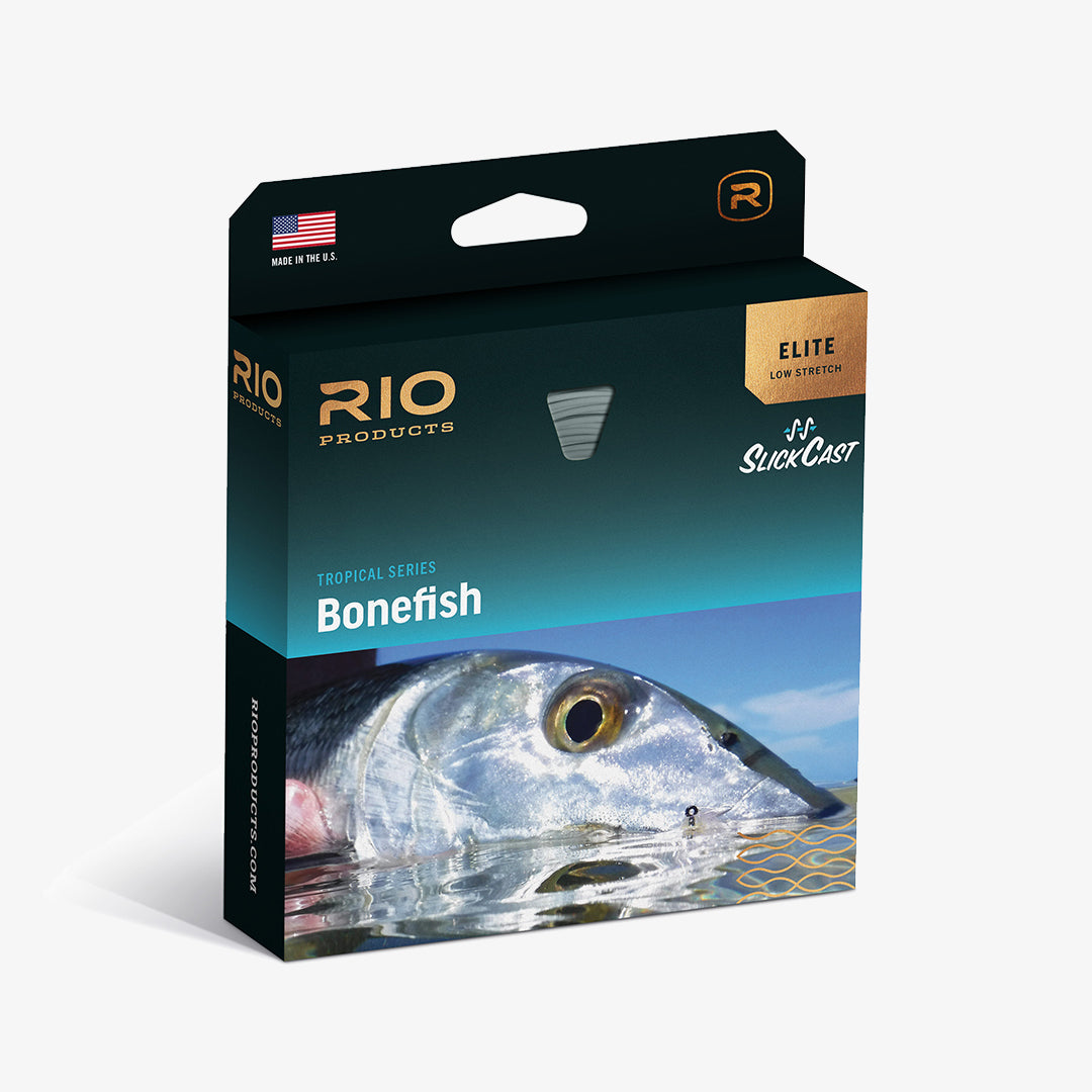 Rio Elite Bonefish Fly Line - WF8F - Sand/Orange/Blue