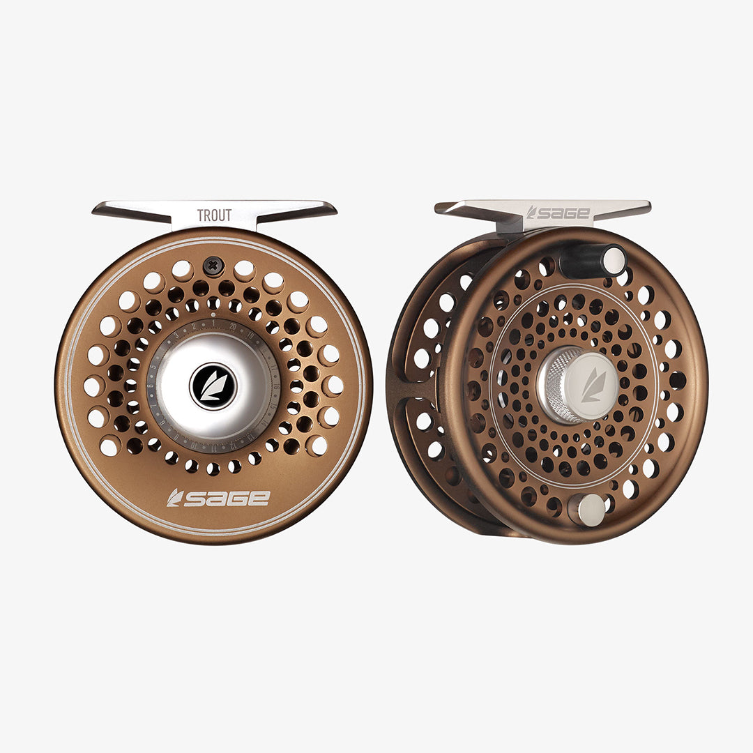 Brytec Large arbor ALLOY Salmon / Trout Fly Fishing reels 3/4, 5/6