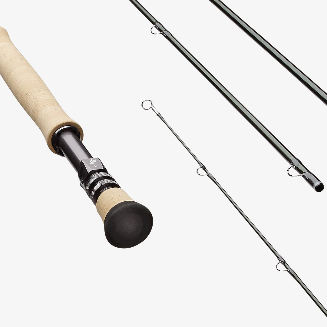 Sage  R8 CORE 5100-4FB Fly Fishing Rod 5 Weight, 10ft, Fighting Butt