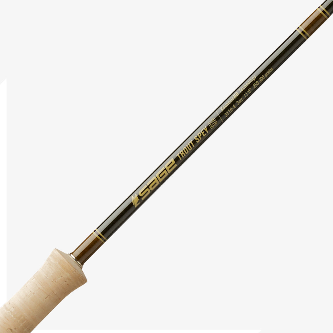 TROUT SPEY HD Fly Fishing Rod 1 Weight, 10ft 9in