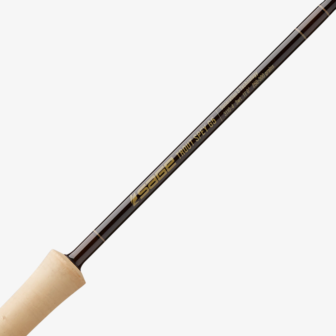 TROUT SPEY G5 Fly Fishing Rod 4 Weight, 11ft 3in