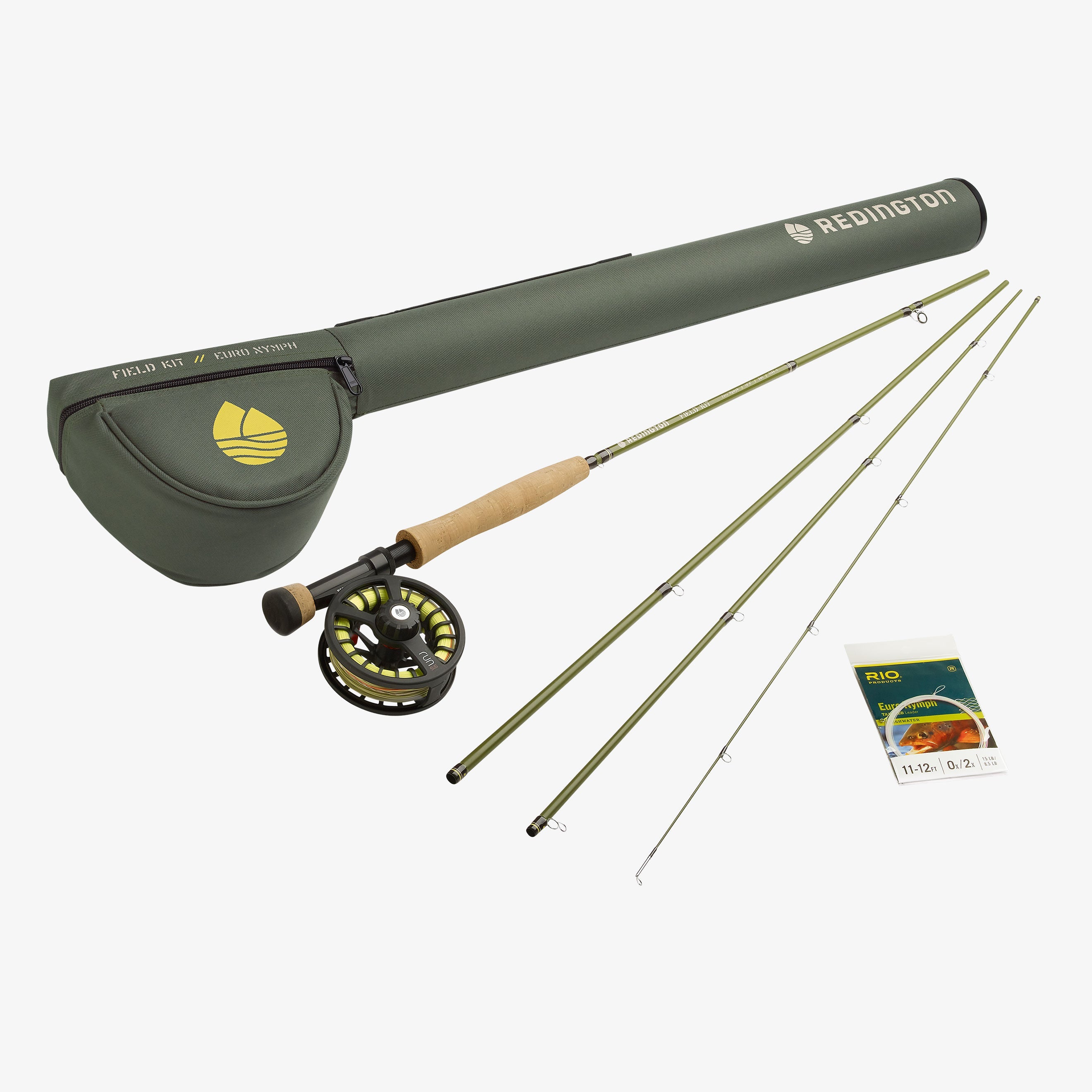 FIELD KIT- EURO NYMPH Fly Fishing Combo 3 Weight, 10ft 0in