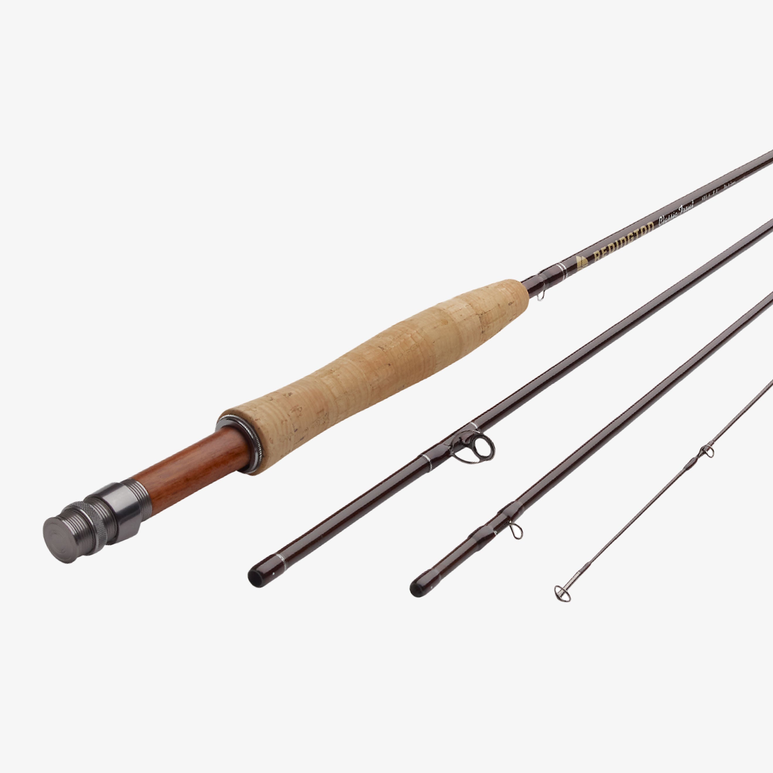 Redington Classic Trout CT 276-4 Piece Fly Rod & Reel Combo Outfit 7624 -  7.6 ft 2 wt.