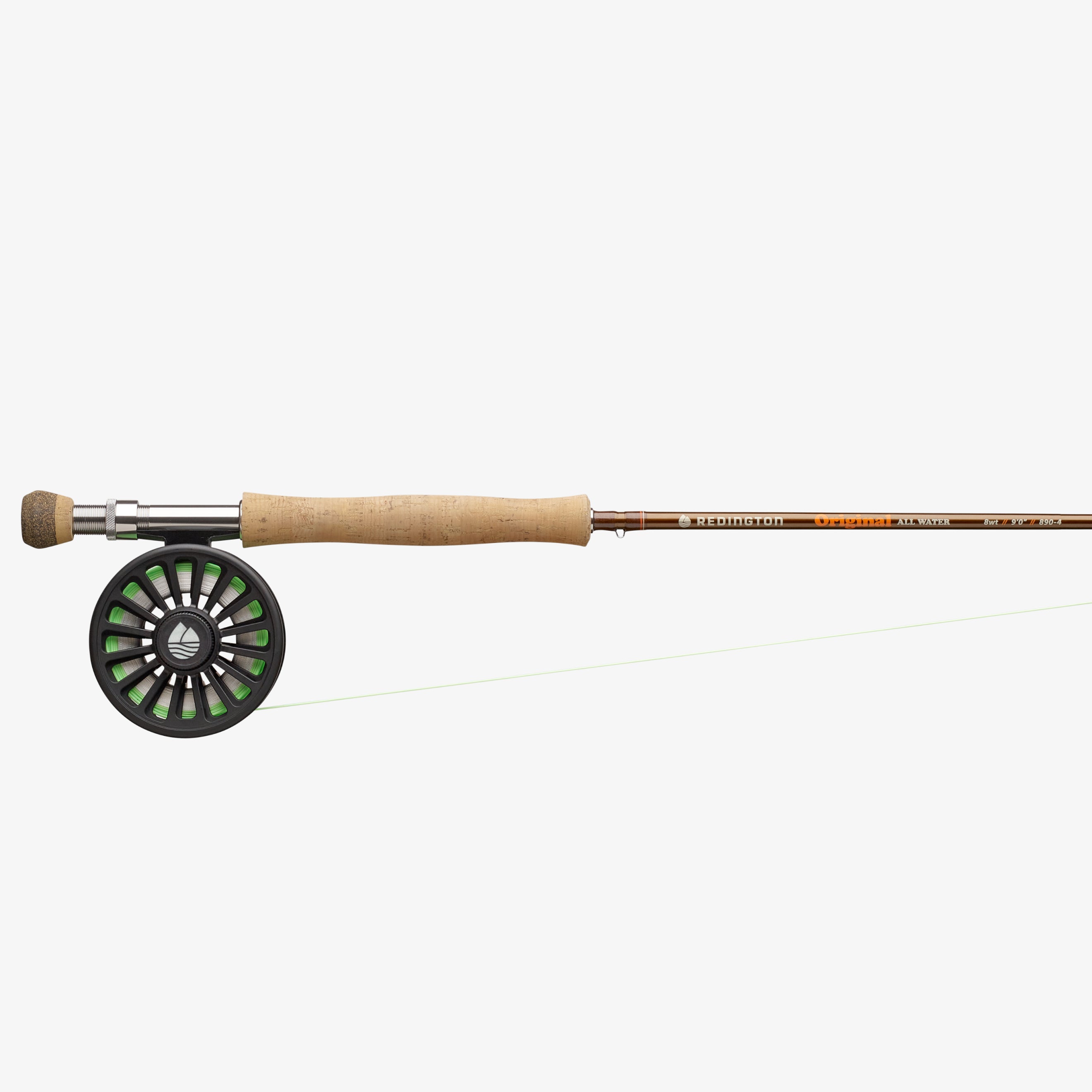 Redington All-Water Fly Fishing Rod and Reel Combo - 9ft, 9lb Line Weight -  Cordura Construction - Red Finish in the Fishing Equipment department at