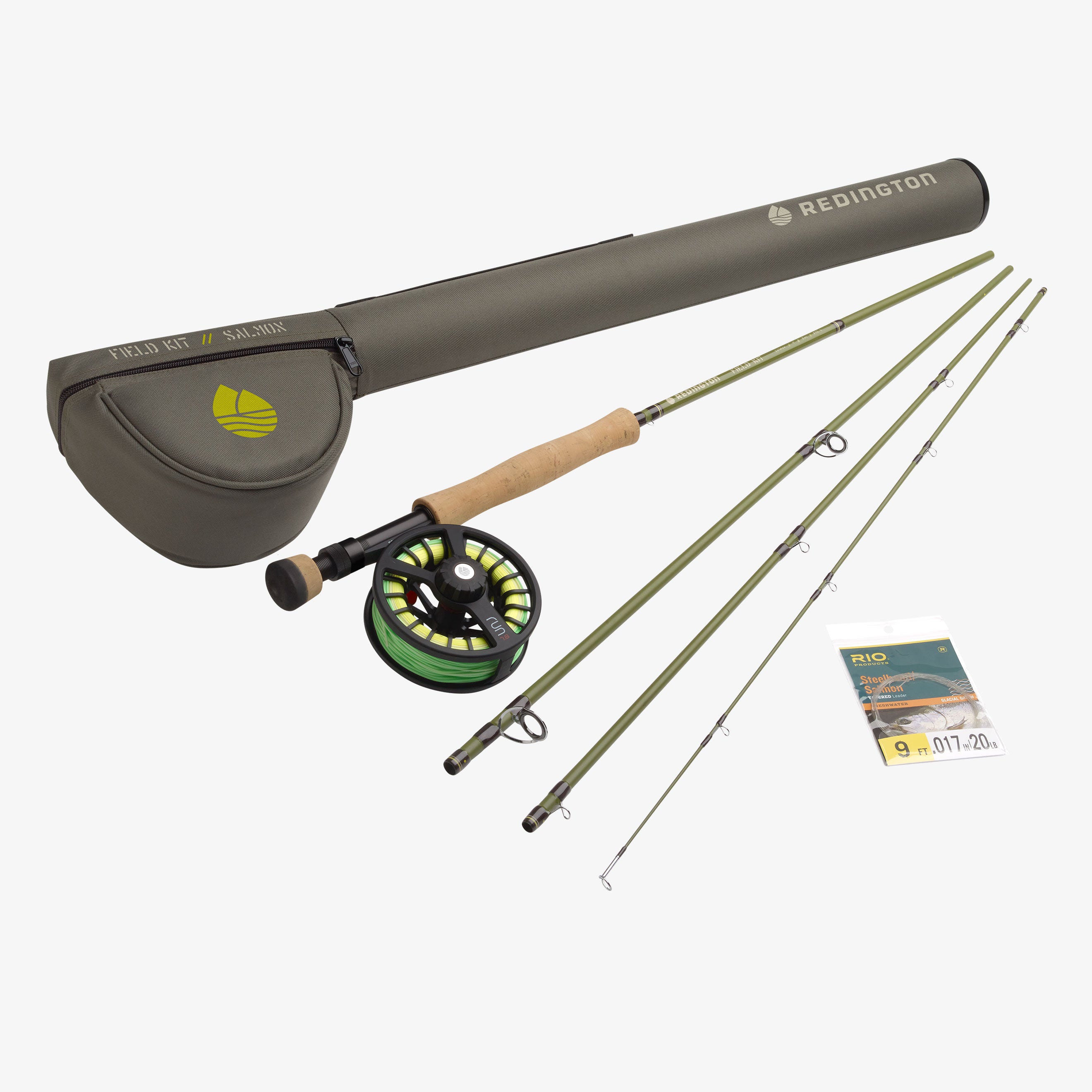 8.5 salmon fishing rod and reel combo FIELD KIT