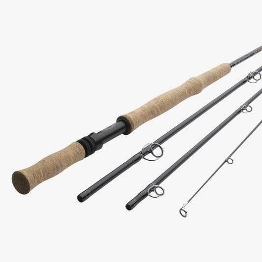 Big Game muskie handle detail