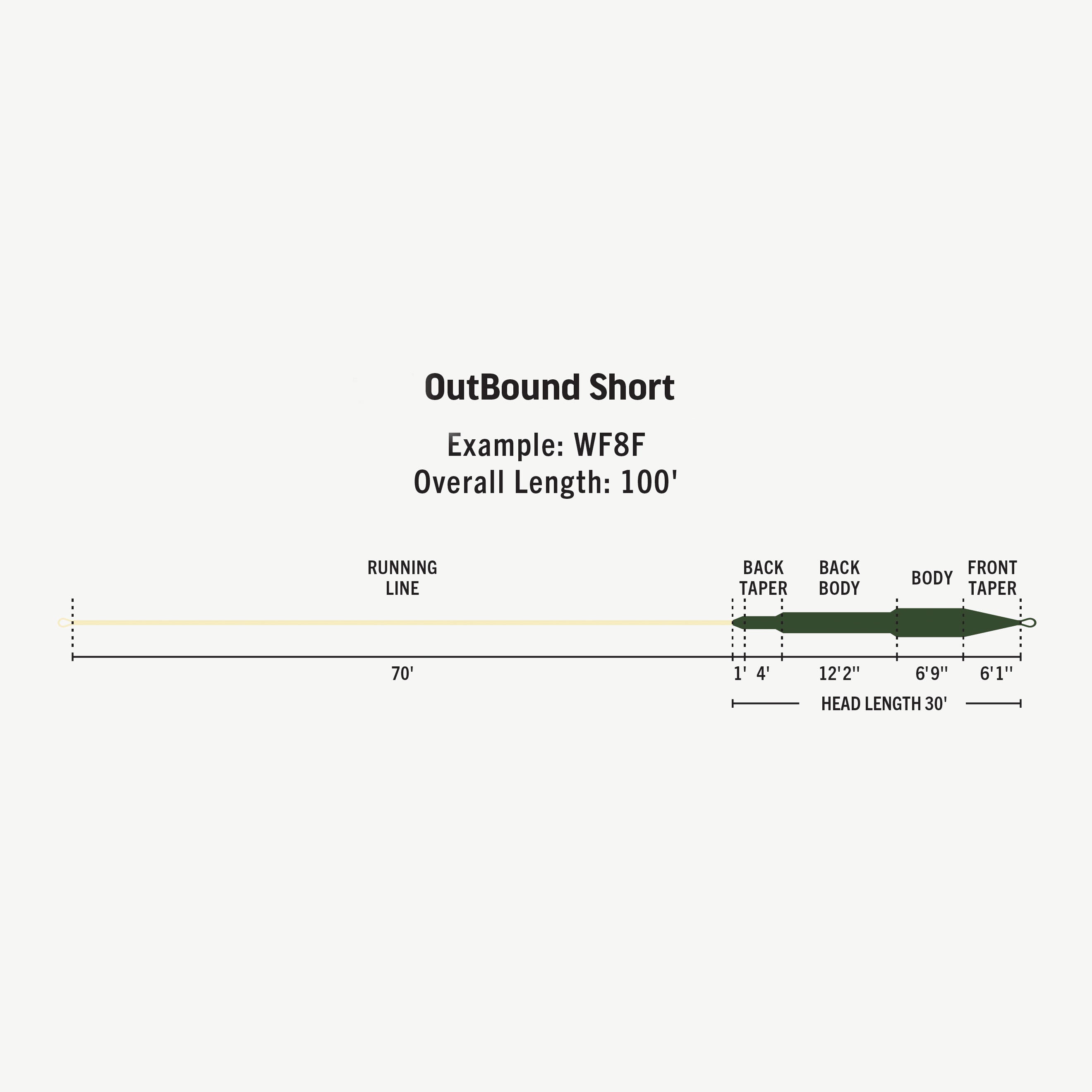 RIO OutBound Short WF8F フライライン OutBound Short Fly Line | RIO Products