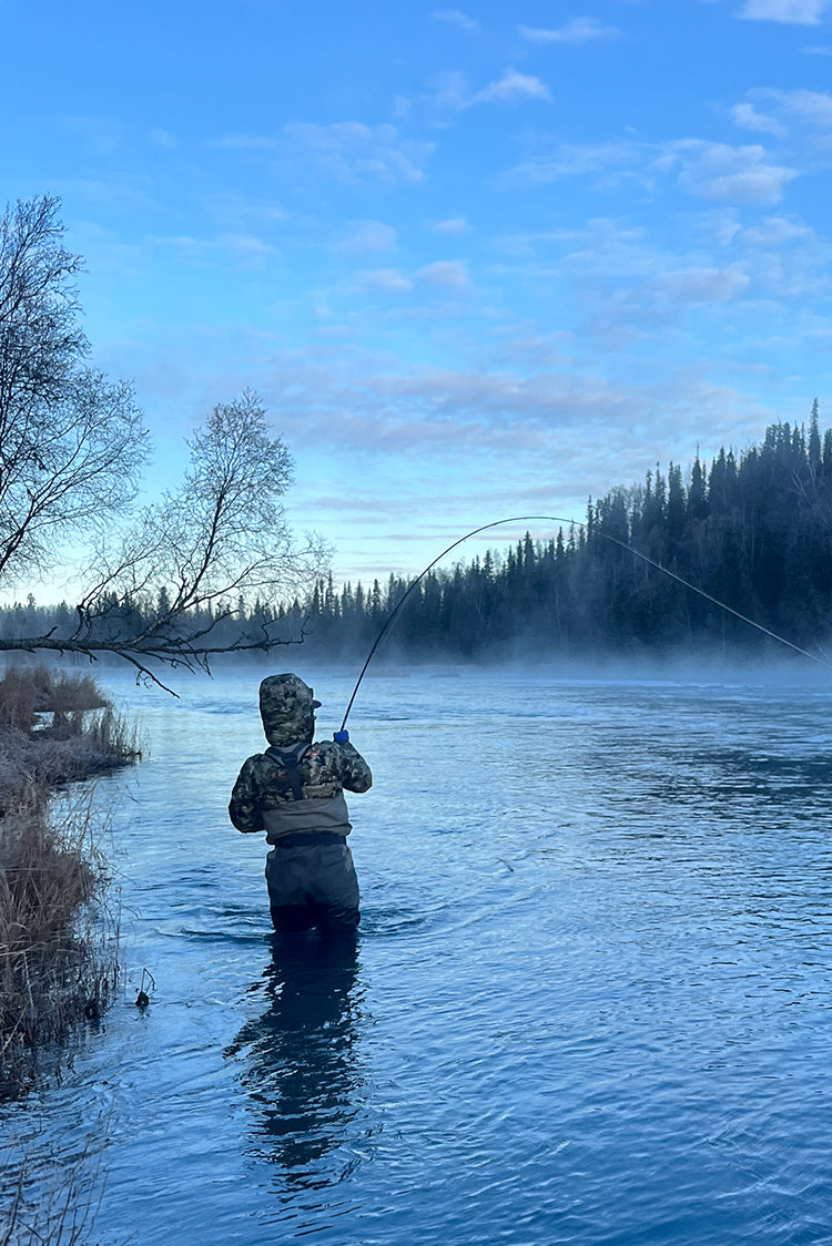 alaska fly fishing rods Alaska Steelhead Camp
