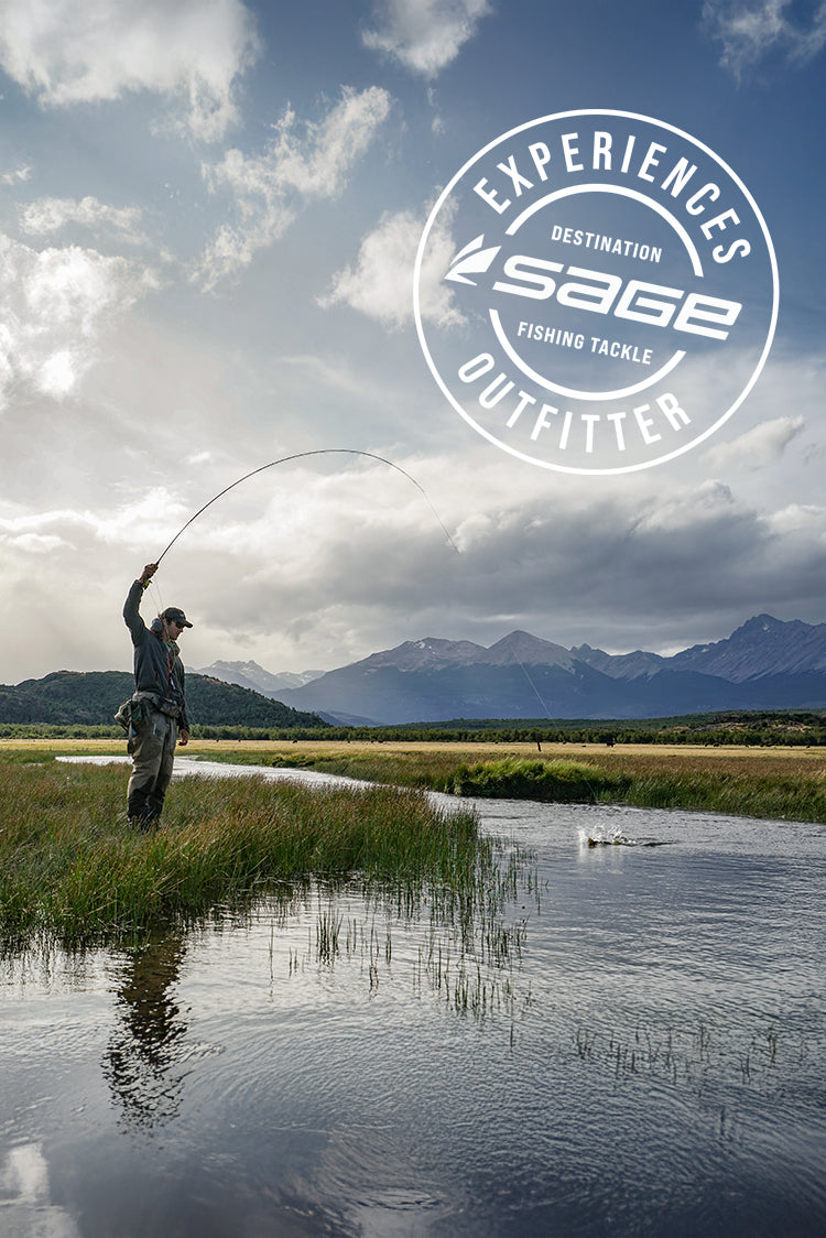bug juice fishing poles Las Pampas Lodge