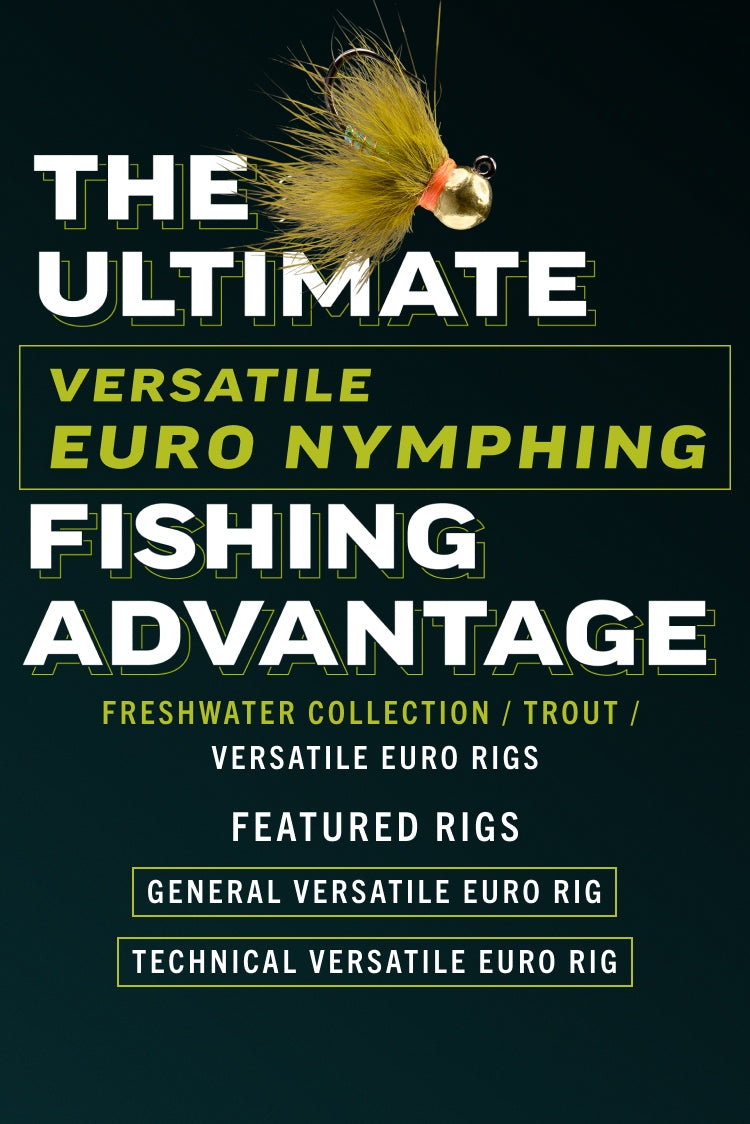 RIO Fly Fishing Rigs Euro Nymphing Versatile