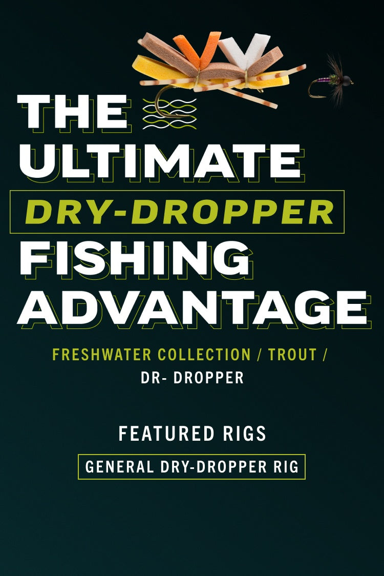 RIO Fly Fishing Rigs Trout Dry Dropper