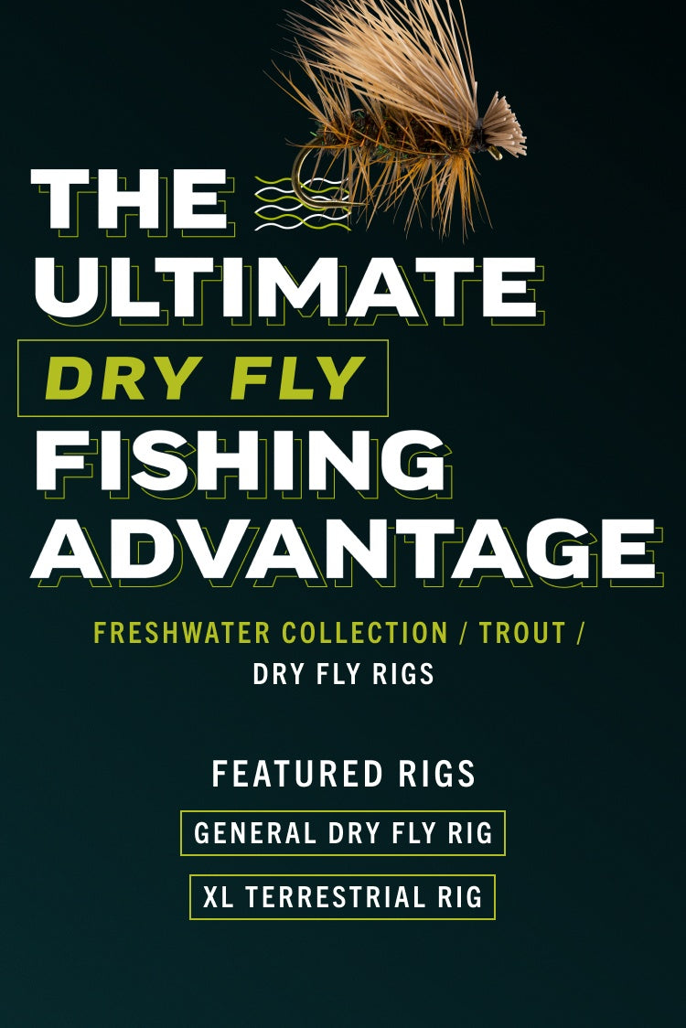 RIO Fly Fishing Rigs Trout Dry Fly