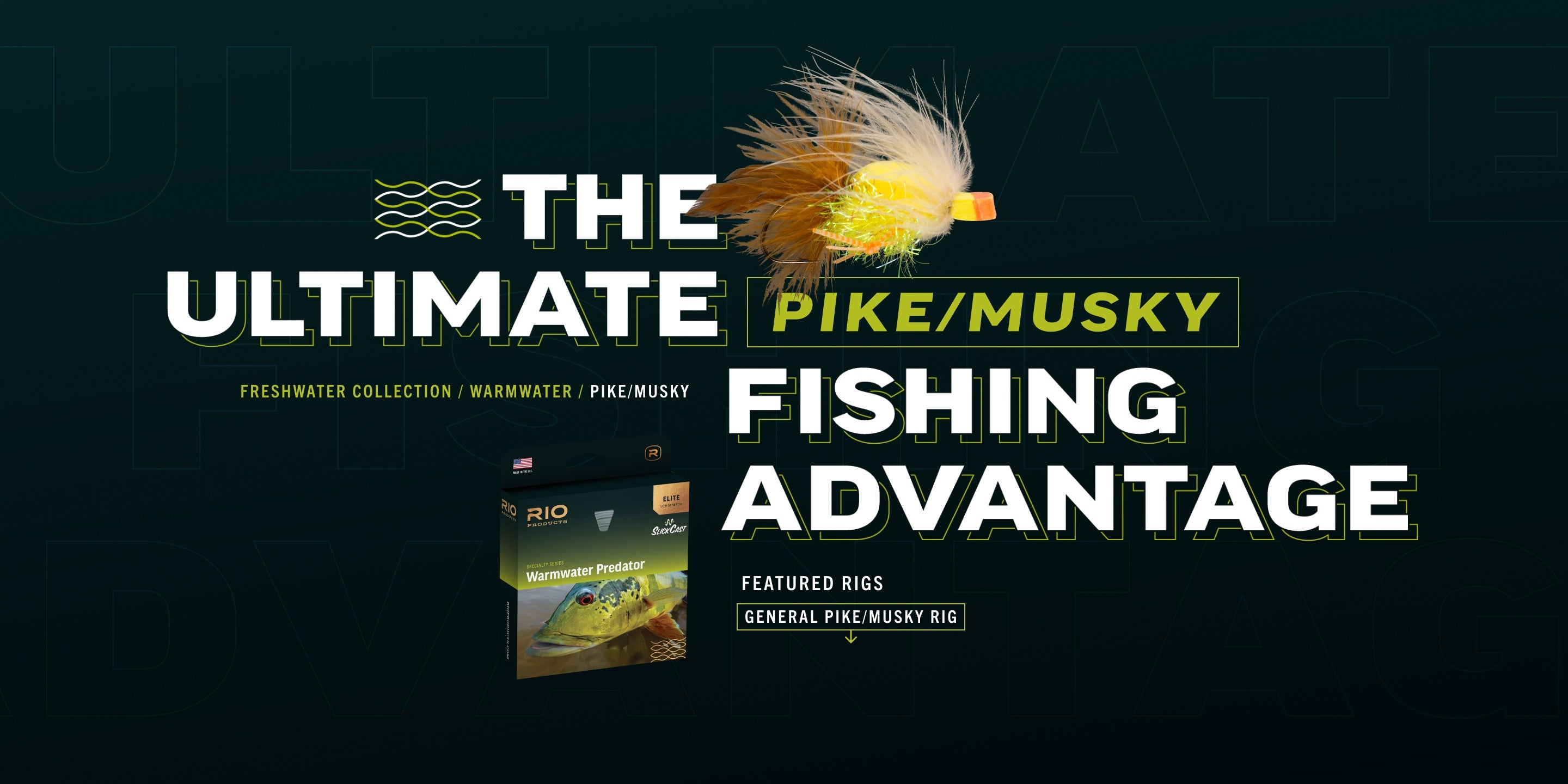 Muskie Rig RIO Fly Fishing Rigs Warmwater Pike And Musky