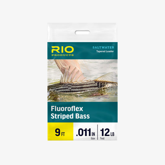 Fluoroflex Striped Bass Leader packaging