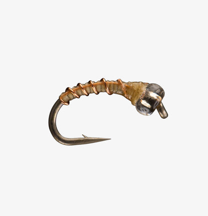 Glass Zebra Midge Tan