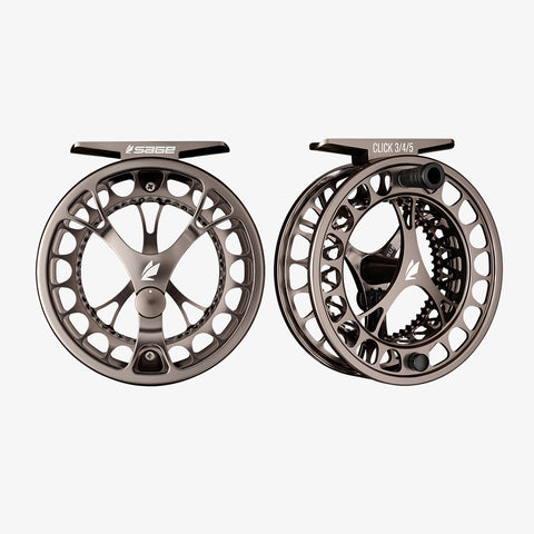 Sage Click Fly Reel 4/5/6 / Stealth