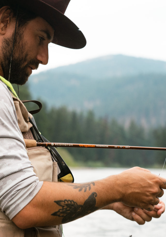 Redington Practice Fly Rod and Rio Fly Line for #microflyfishing  #flyfishing #microflyrod 