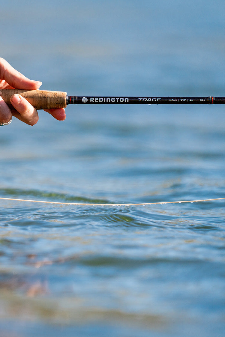  Redington Trace Fly Rod with Rod Tube (T-586-4) 4 Piece Rod 5  Weight 8 ft 6 in : Sports & Outdoors