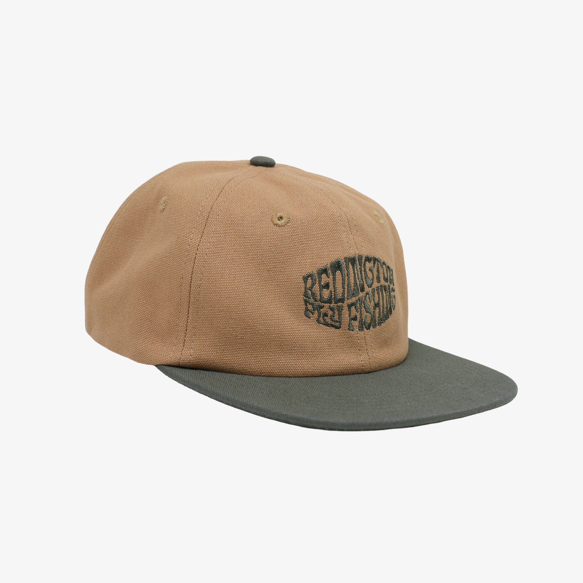 Image of the Eye on the Prize Canvas Flat Bill Hat