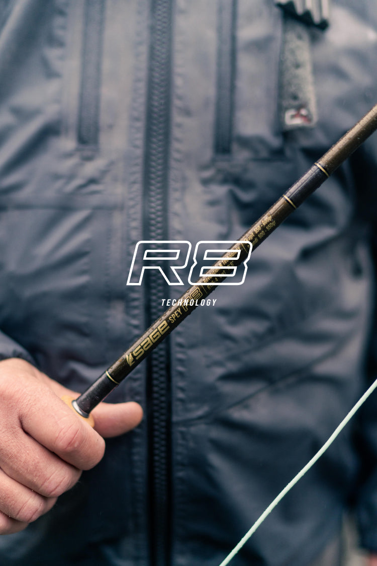 Sage  SPEY R8 7126-4 Fly Fishing Rod 7 Weight, 12ft 6in