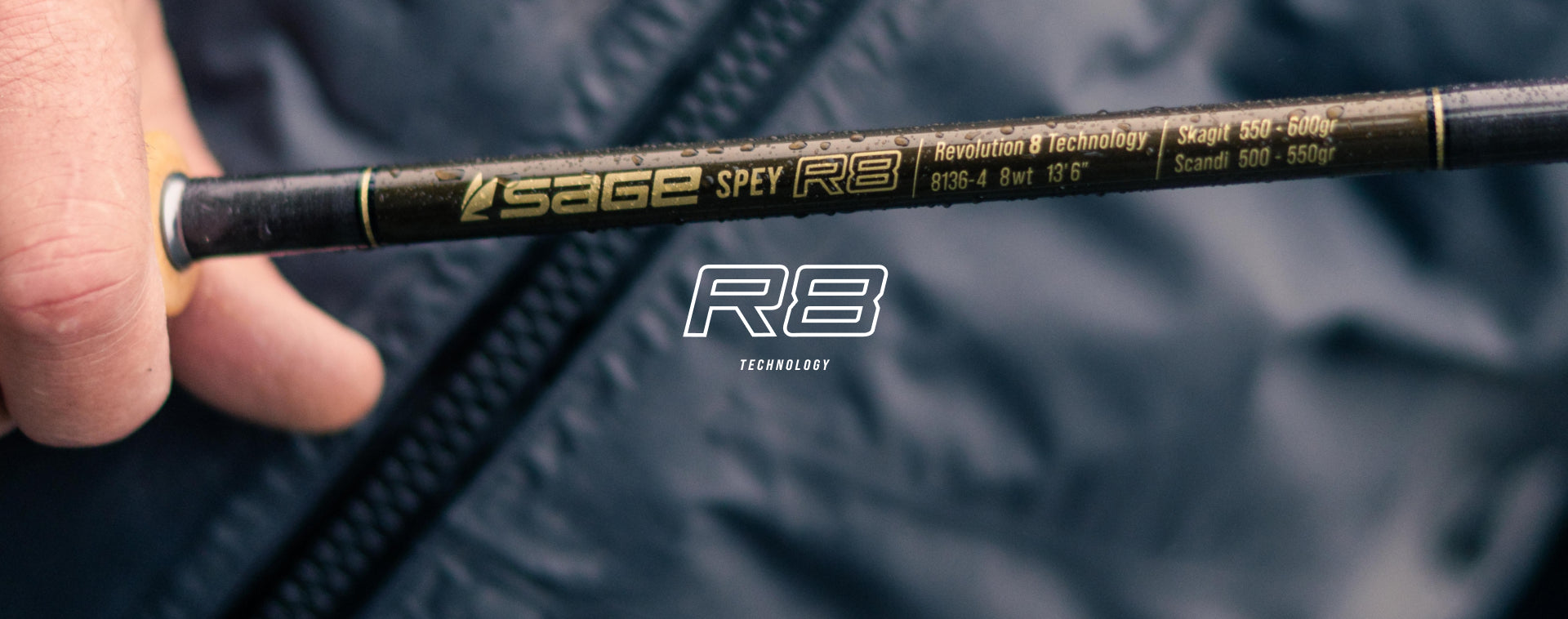 SAGE　セージ　Spey R8 SAGE 7116-4 SPEY R8 7116-4 Fly Fishing Rod 7 Weight, 11ft 6in Switch | Sage