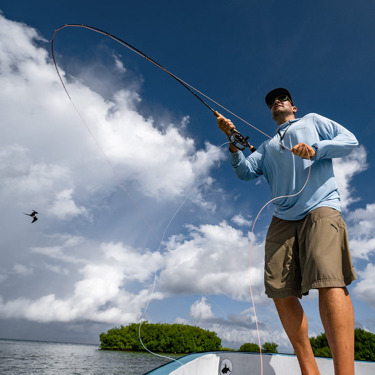 SALT R8 Fly Fishing Rod Weight, 9ft Sage