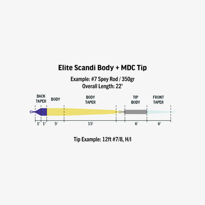Scandi MDC Kit Taper Profile. Information available in the specifications section of this page. 