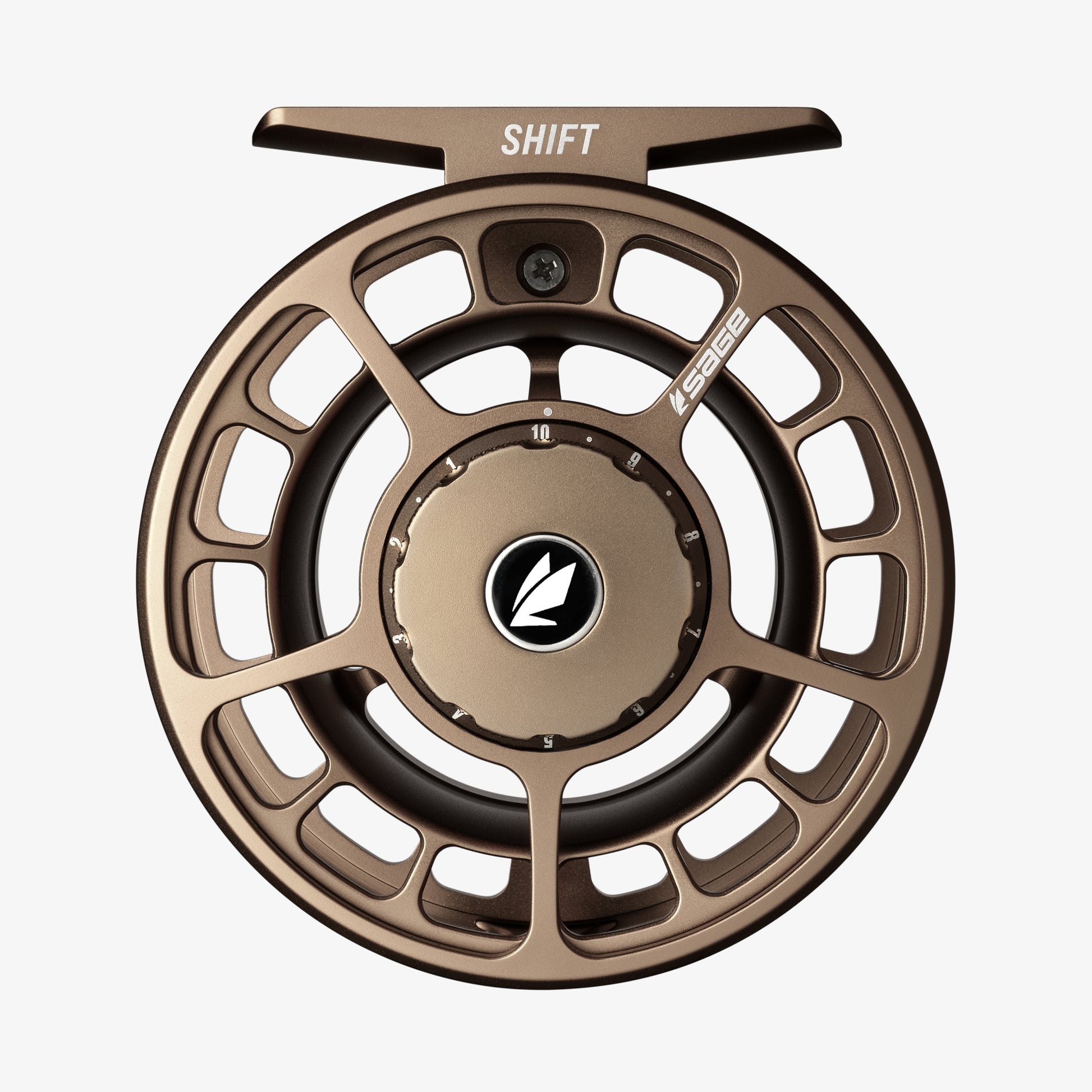Bronze Shift reel back view