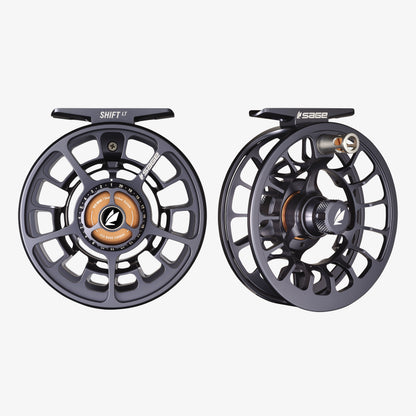 Squall Shift LT reel front and back view