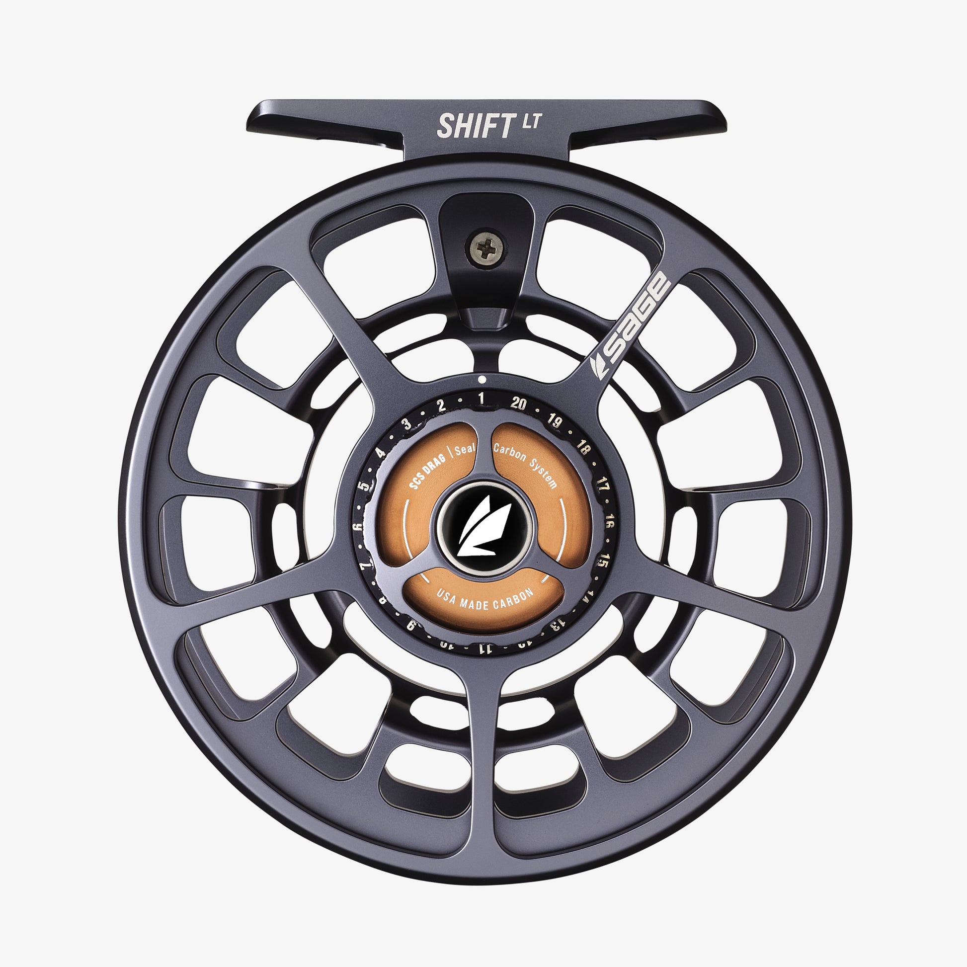 disc drag fly reel adjust Shift LT Fly Fishing Reels 7/8