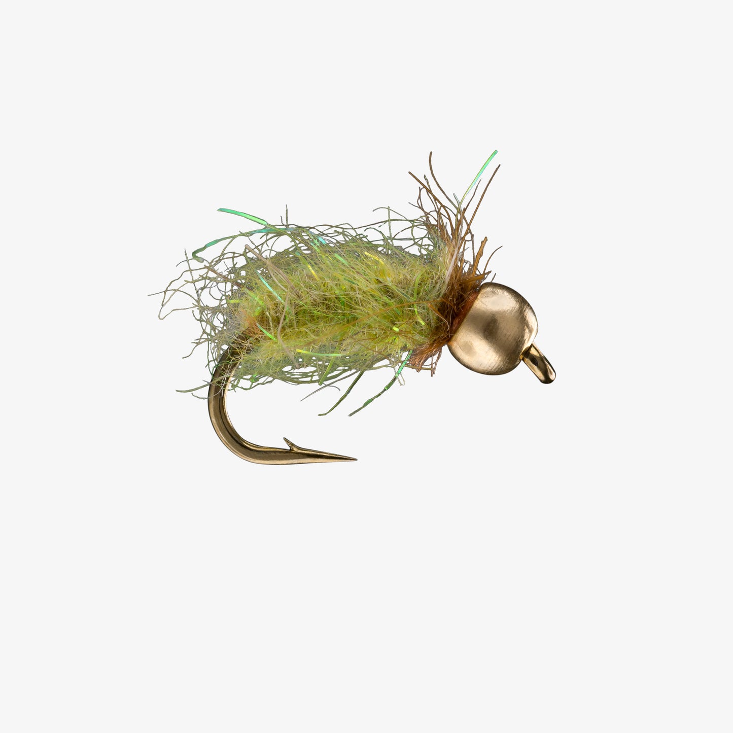 MangyCaddisBead Olive 