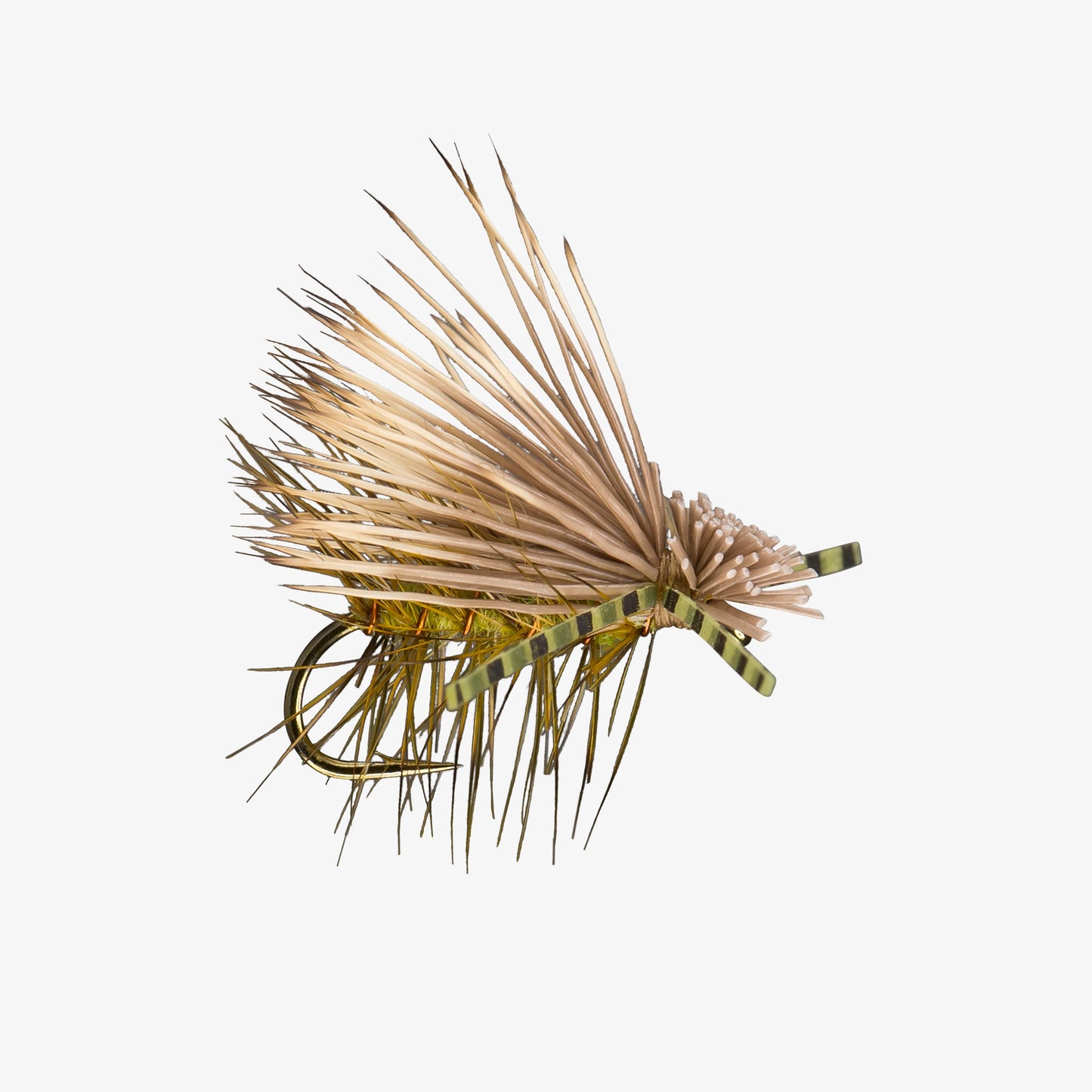 Elk Hair Caddis Rubber Leg