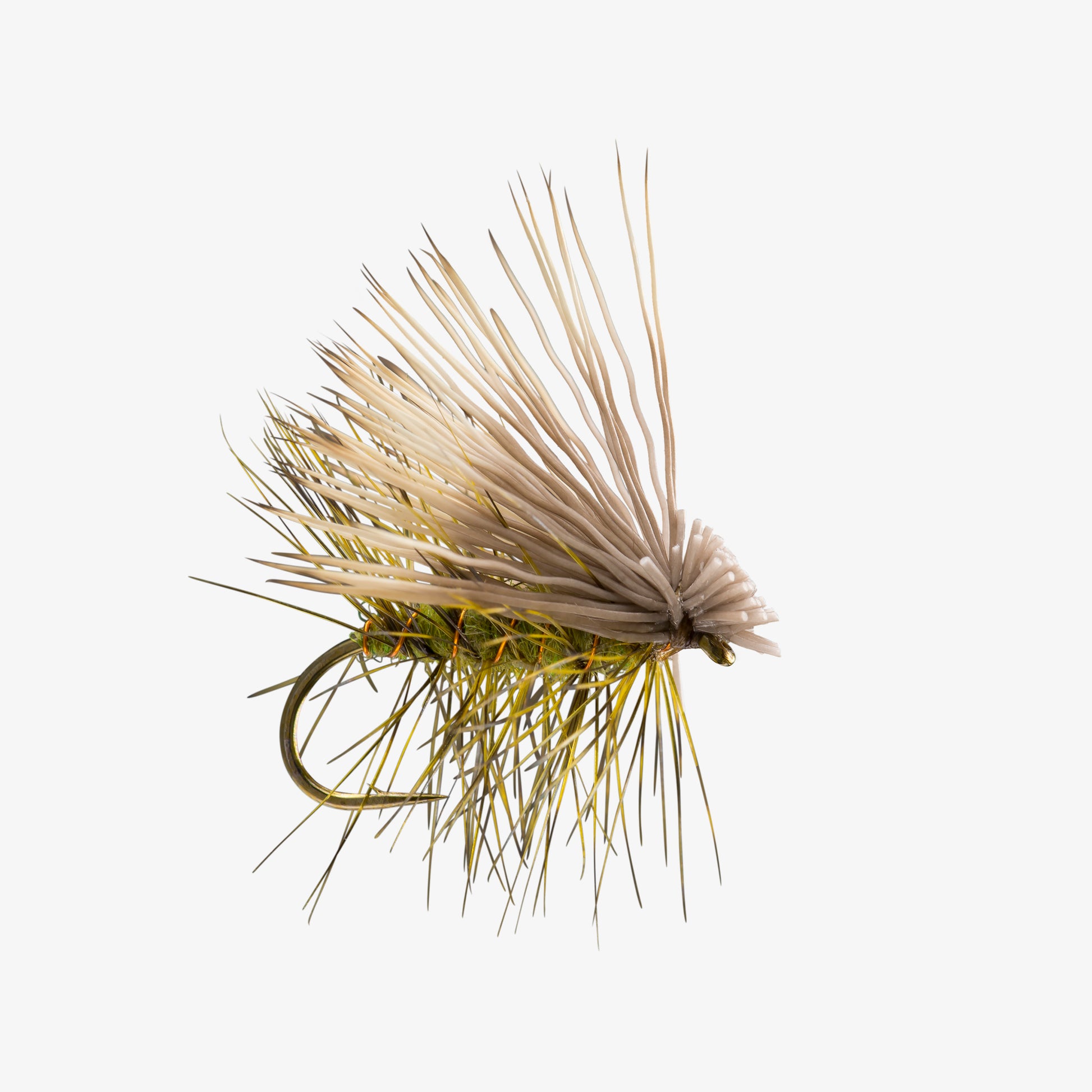 ElkHairCaddis Orange 