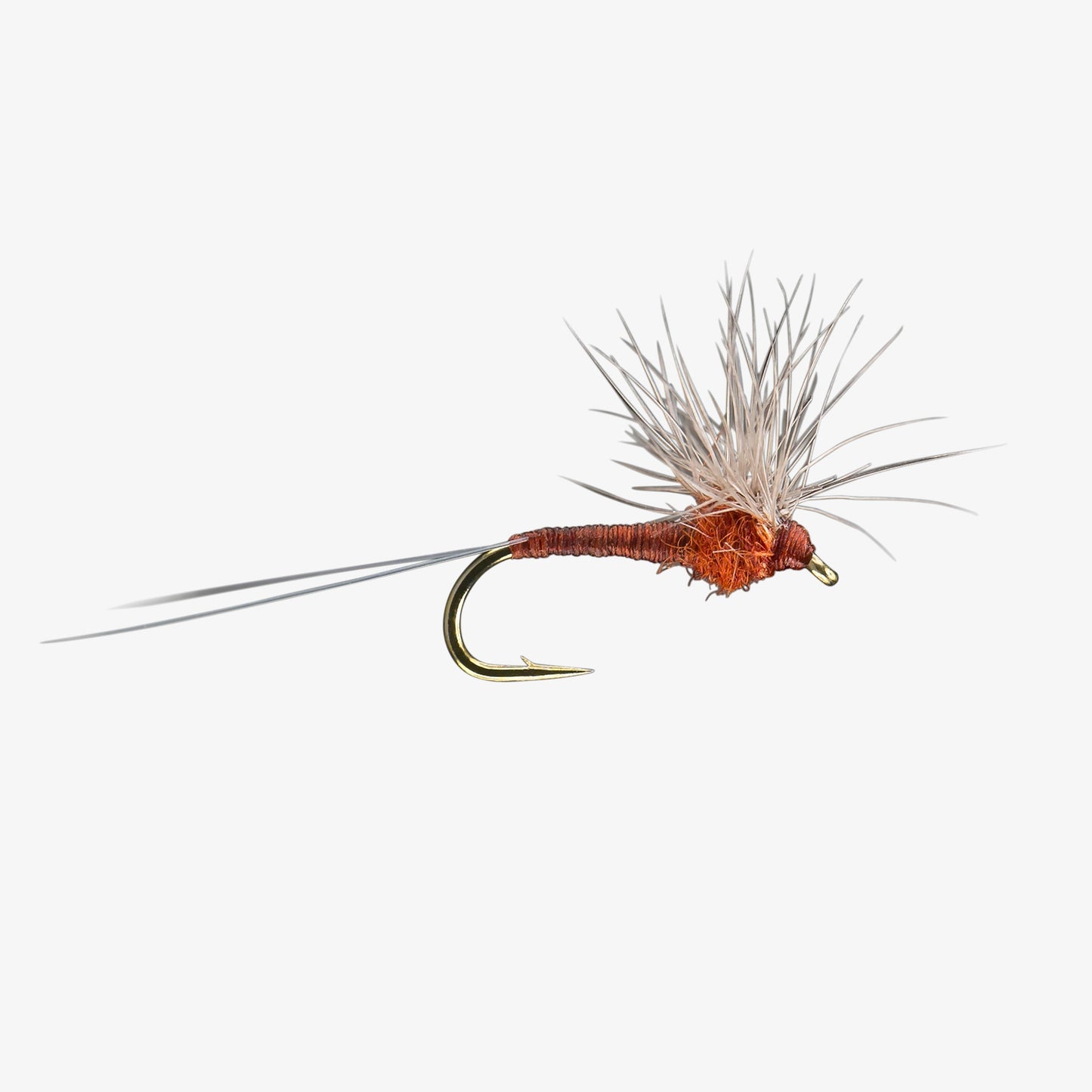Hackle Stacker Fly Rust 