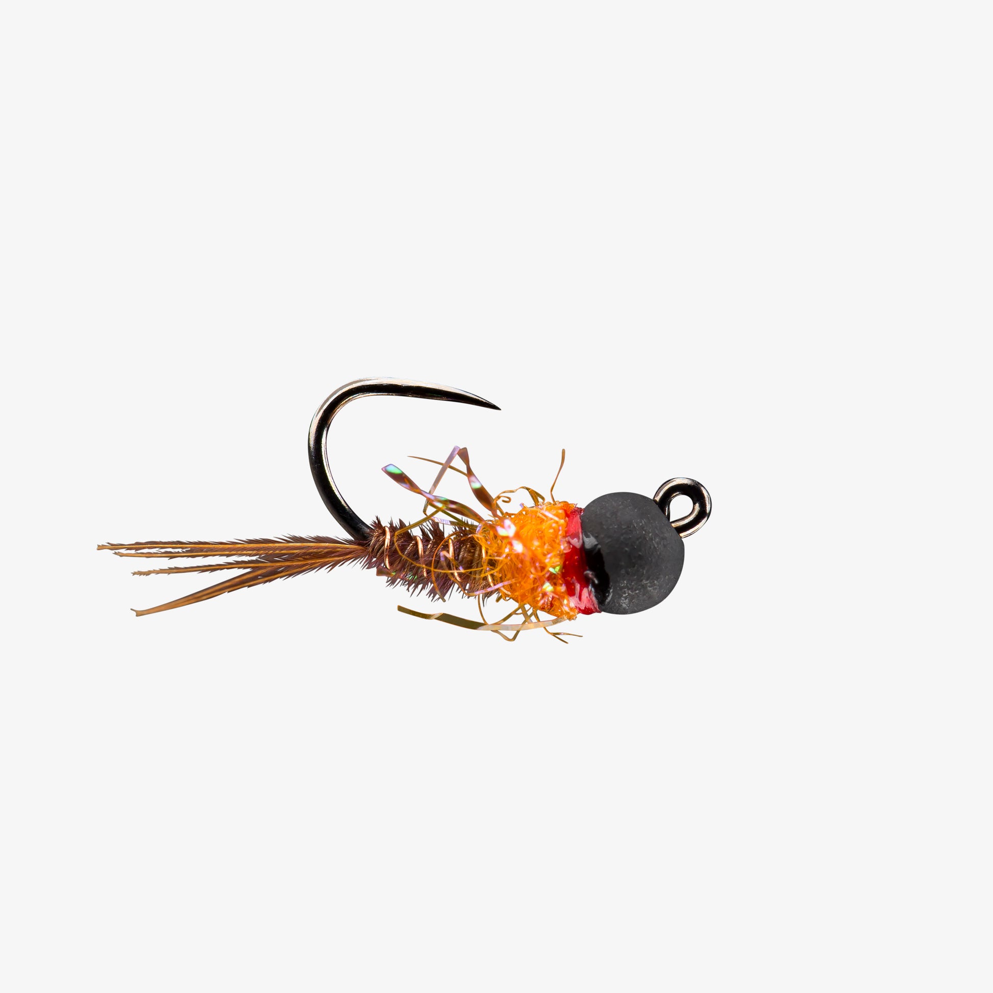 RIO's FrenchDipBlackBead HotOrange 