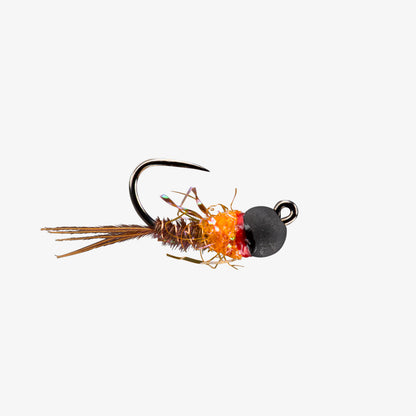 RIO's FrenchDipBlackBead HotOrange 