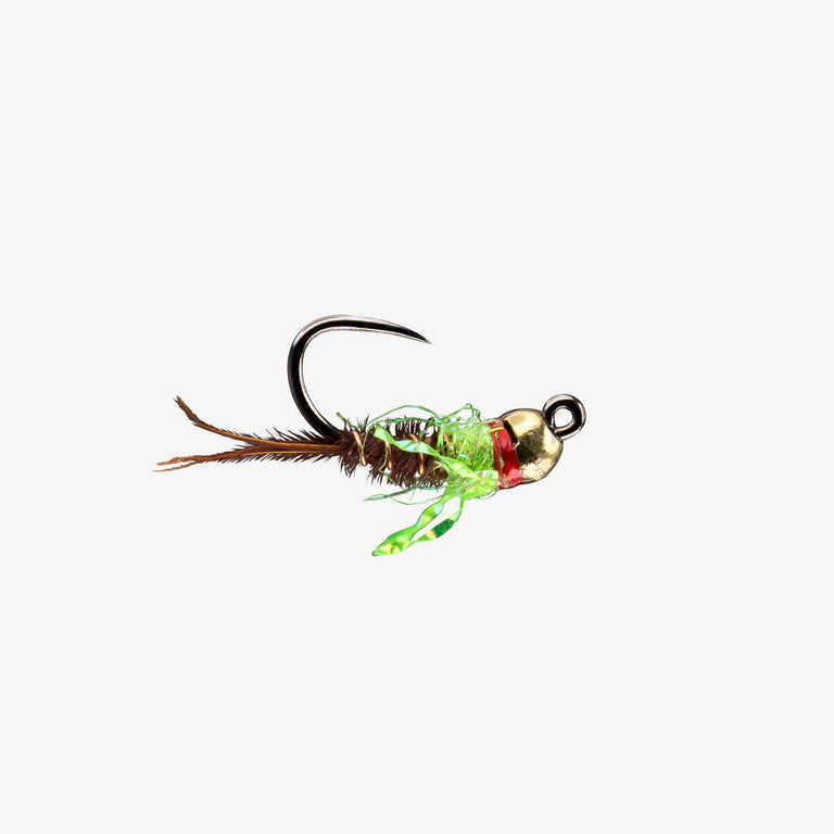 RIO's FrenchDipGoldBead Chartreuse 