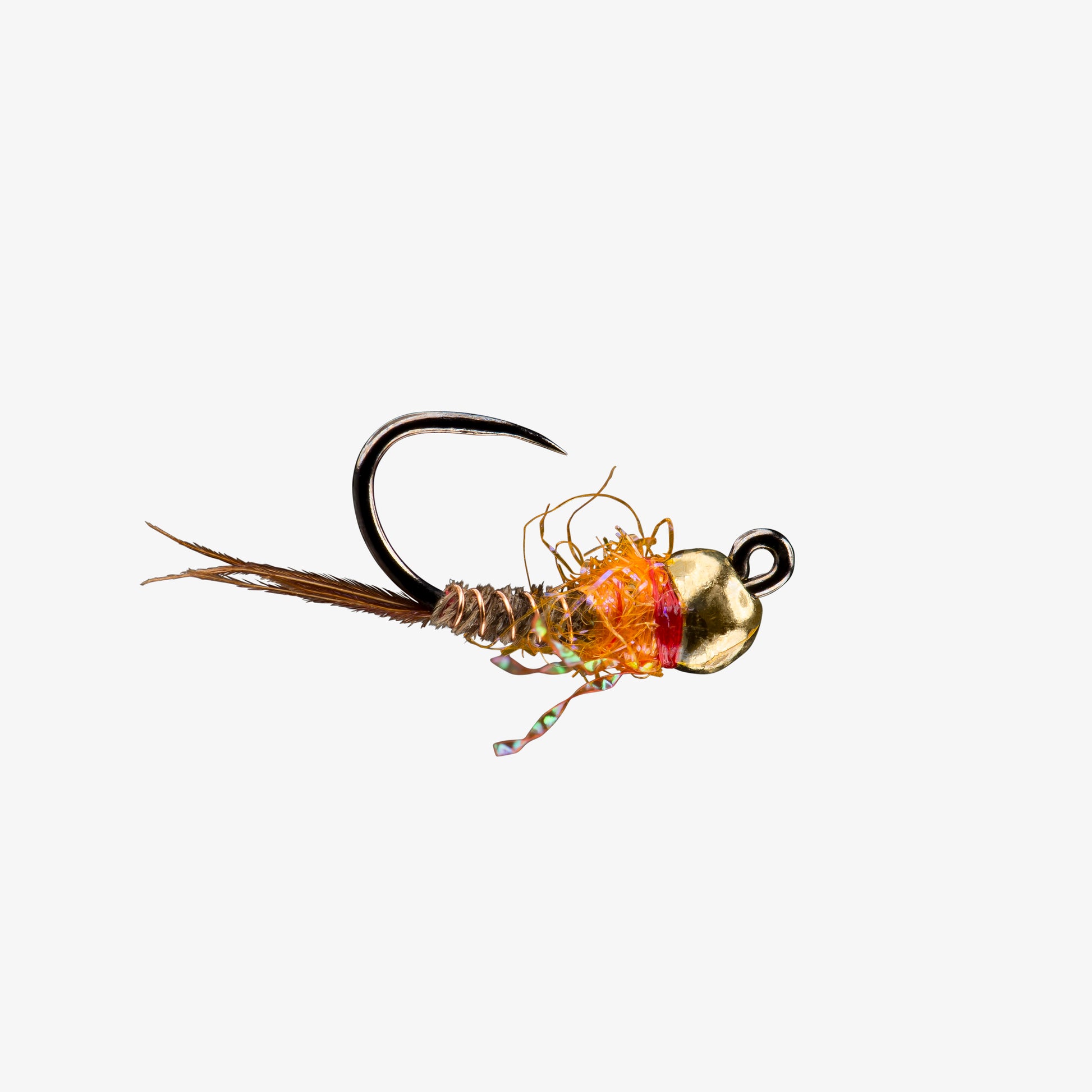 RIO's FrenchDipGoldBead HotOrange 