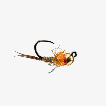 RIO's FrenchDipGoldBead HotOrange 