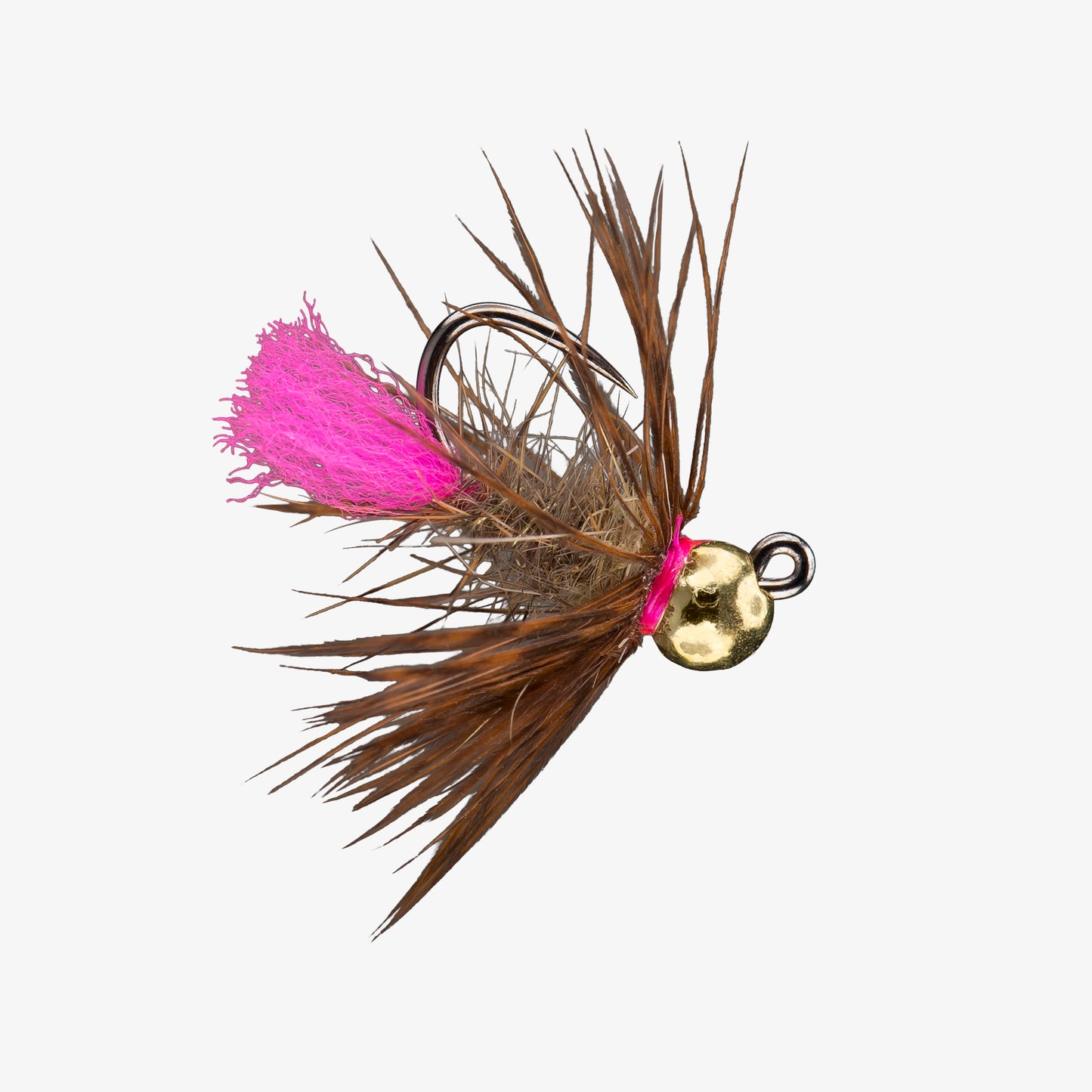 RIO's SHERaTB-MatteBlackBead HotPink 