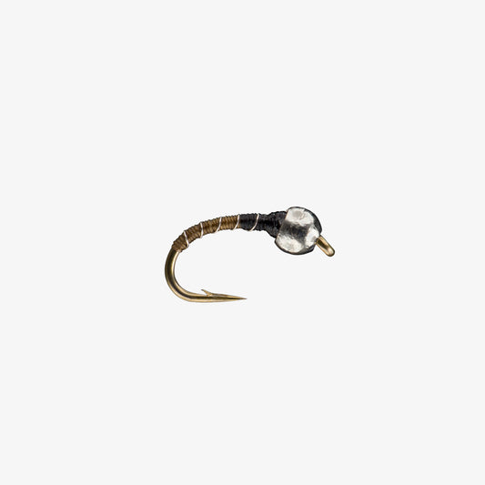 Tungsten Zebra Midge Black Olive 