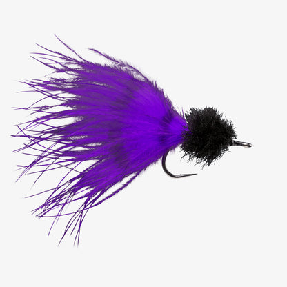 MarabouToad BarredBlackPurple Tan 