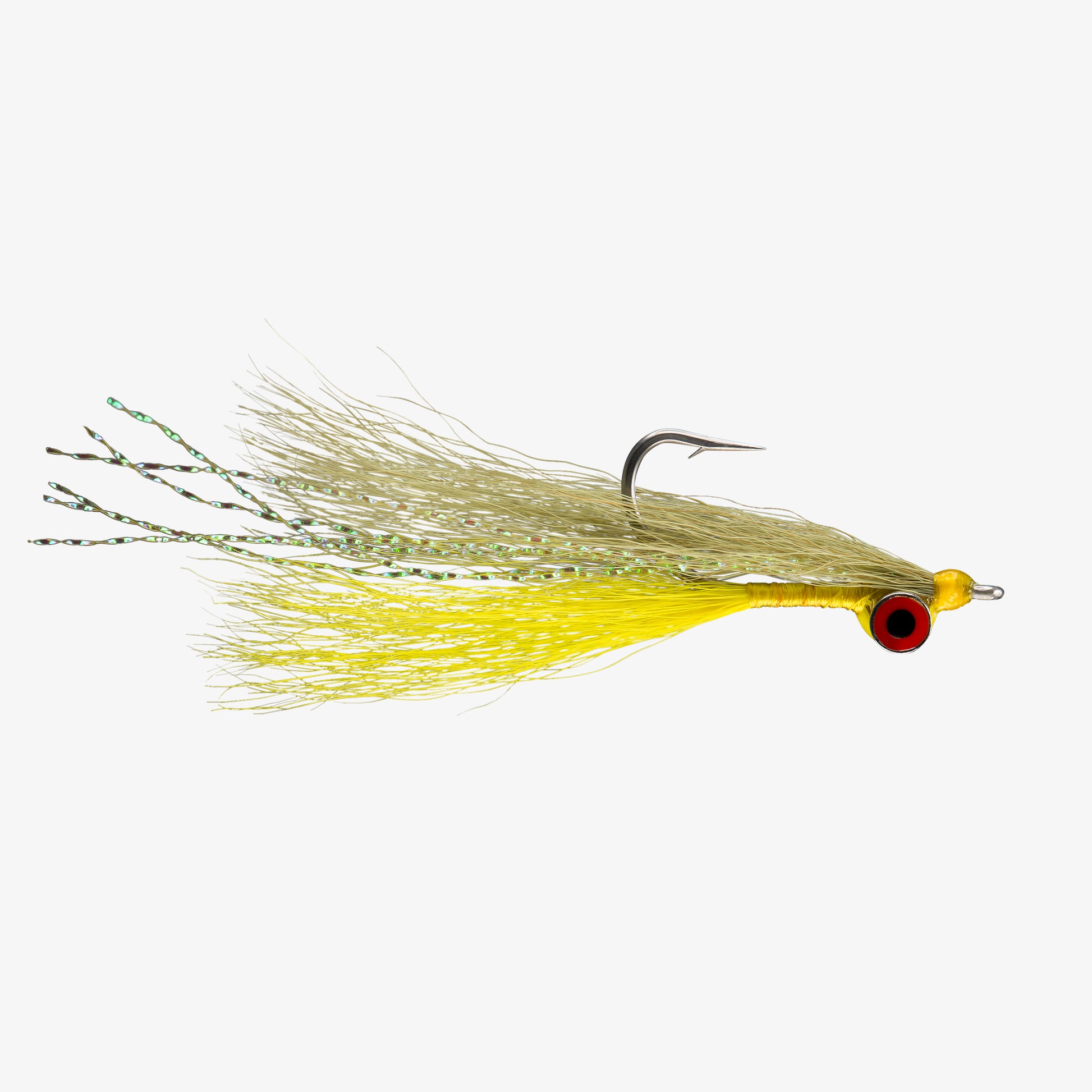 RIO Clouser Minnow Streamer Chartreuse/Yellow Size 6 12PK