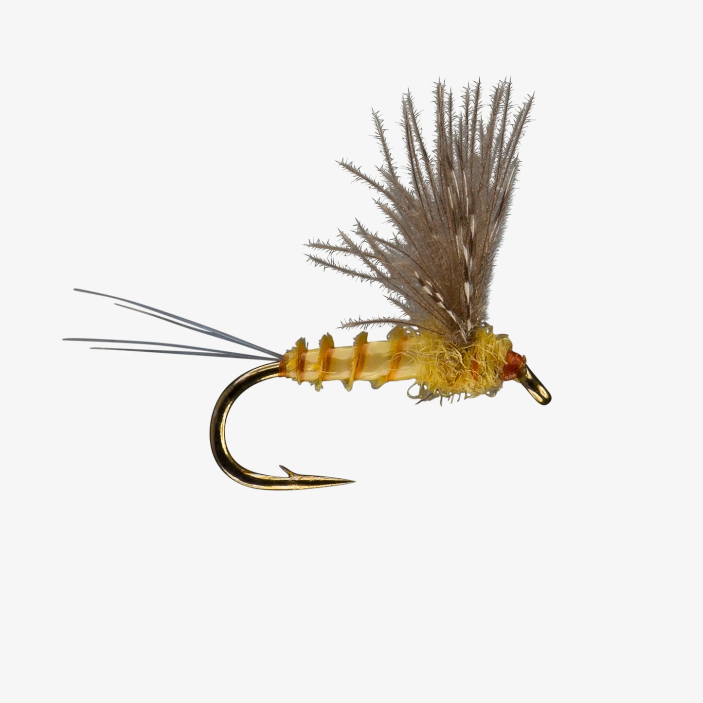 Sulfur - CDC Comparadun Fly Image - Mayfly Dries