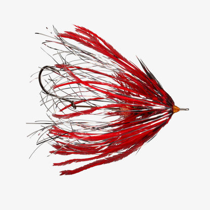 Red - Fish Taco Pattern - Steelhead Stinger Hook