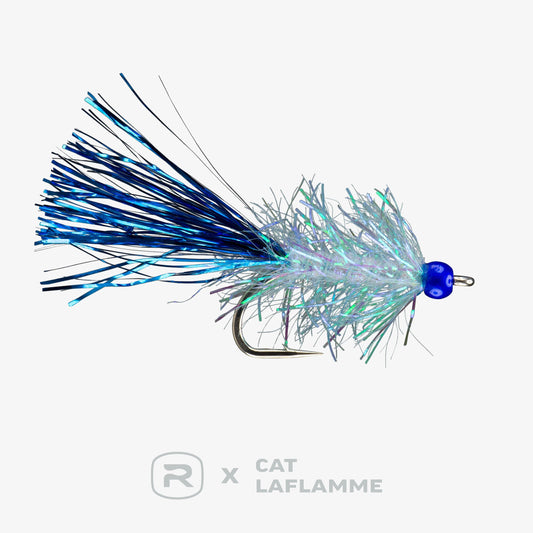 Blue - Cat's Coastal Bugger Pattern - Streamer