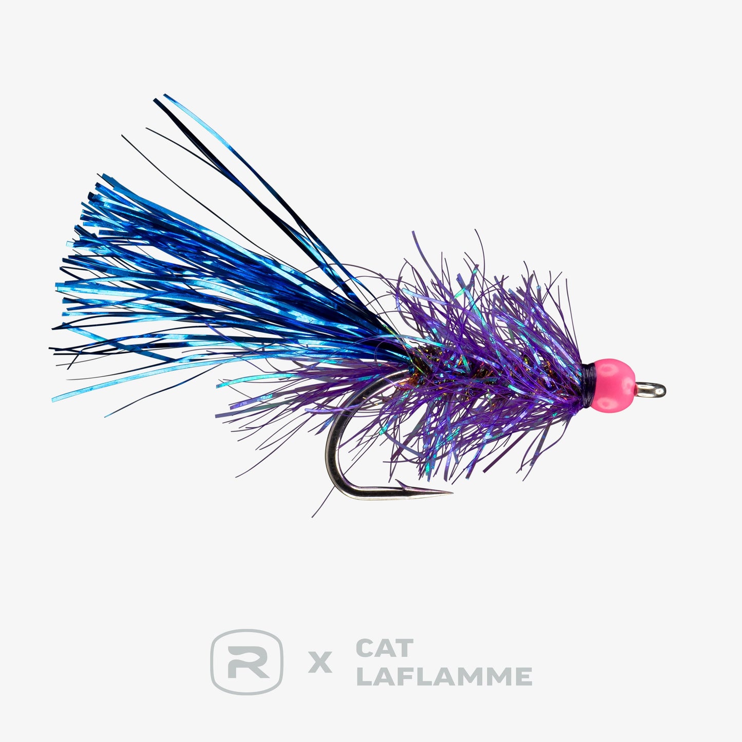Purple - Cat's Coastal Bugger Pattern - Streamer